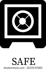 Protection icon.Essential items for ensuring worker protection and site safety compliance.Containing security, safety, defense solid collection. Vector illustration.For website design, logo etc.