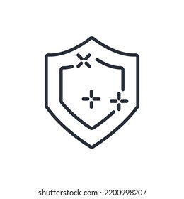 protection icons  symbol vector elements for infographic web