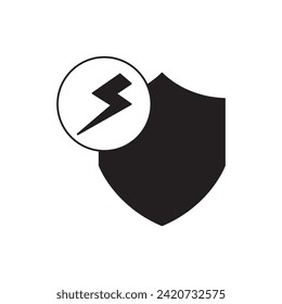 Vektorelemente von Schutzsymbolen für Infografiken