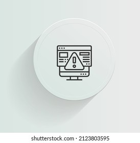 Protection Issue icon vector design