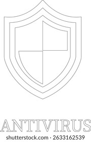 Protection line art icon.Essential items for ensuring worker protection and site safety.Containing security, safety, defense solid collection. Vector illustration.For website design, logo etc.
