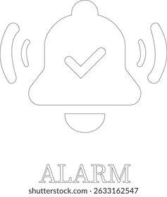 Protection line art icon.Essential items for ensuring worker protection and site safety.Containing security, safety, defense solid collection. Vector illustration.For website design, logo etc.