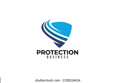 protection logo icon vector isolated