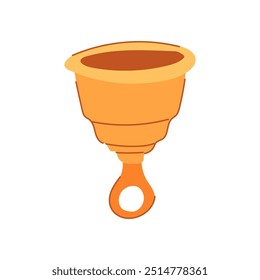 proteção menstrual cup cartoon. conveniência da saúde, remoção da inserção, limpeza proteção da esterilização sinal da xícara menstrual.