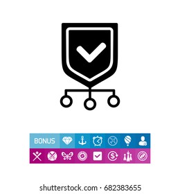 Protection Network Simple Icon