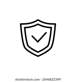protection outline icon symbol vector design good for web or mobile app