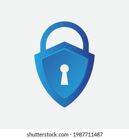 Schutz mit Logo für Padlock-Form