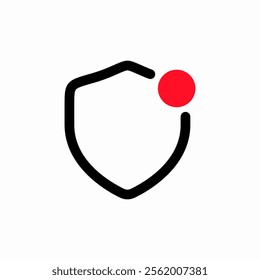 protection safety notification icon sign vector