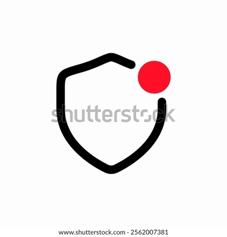 protection safety notification icon sign vector