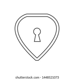protection, safety, shield Flat Icon Vector template 