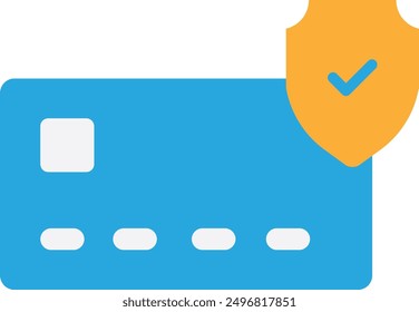 Schutz Sicherheit Symbol Vektor Flache Illustration