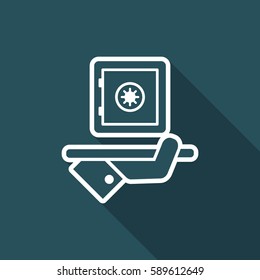 Protection service icon