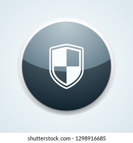 Protection Shield button illustration