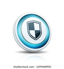 Protection Shield button illustration