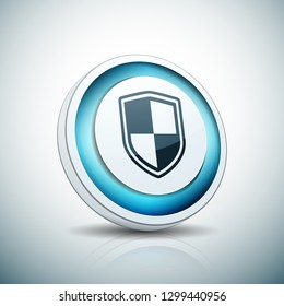 Protection Shield button illustration