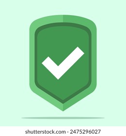 Protection shield concept. Protection, security, guard. Shield, padlock, security shield, security shield with check mark and padlock. Security symbol. flat vector illustration on background.