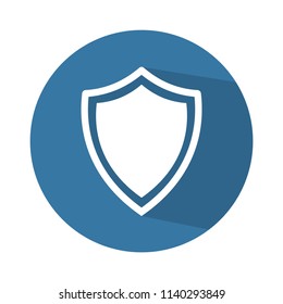 Protection, shield. Icon.
