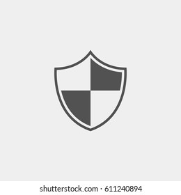 Protection shield icon