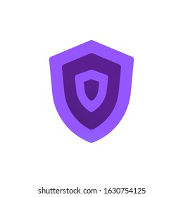 protection shield   icon flat outline glyph interface 