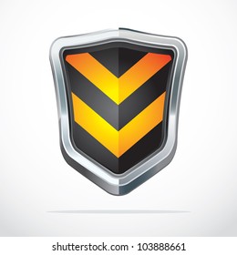 Protection shield security icons. vector illustration.