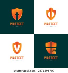 Protection Shield Vector Art, Icons, and Graphics Simple Design