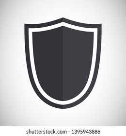 Protection shield vector icon symbol 2