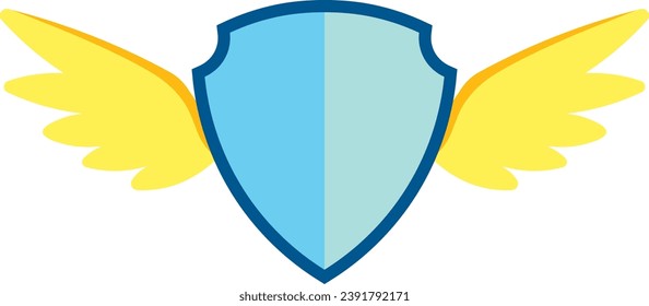 Protection Shield with Wings Icon
