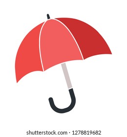 protection umbrella icon-weather sign-rainy icon-autumn symbol-season illustration