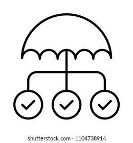 protection umbrella secure 