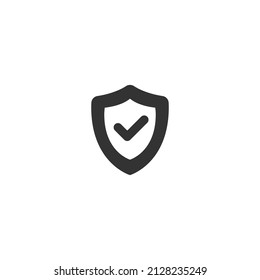 Protección, mejor icono plano vector, EPS 10