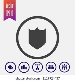 Protection vector icon