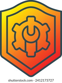 Protection vector icon. Can be used for printing, mobile and web applications.