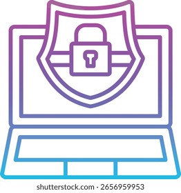 Icono de Vector de protección. Se puede utilizar para aplicaciones de impresión, móviles y de Web.