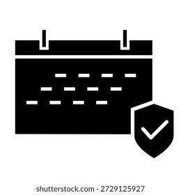 Icono de Vector de protección. Signo de ilustración de defensa.  Símbolo de seguridad. logotipo de seguridad.