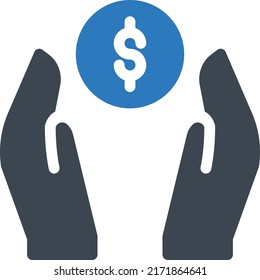 Ilustración de vectores de protección en un fondo transparente.Símbolos de calidad premium.Icono de vector glifos para diseño de concepto y gráfico.