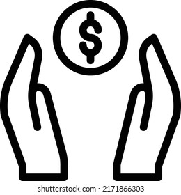 Ilustración del vector de protección en un fondo transparente.Símbolos de calidad premium.Icono del vector de trazo para el diseño de concepto y gráfico.