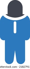 ilustración del vector de protección en un fondo transparente. Símbolos de calidad superior. Iconos vectoriales de glifos para diseño de conceptos y gráficos. 
