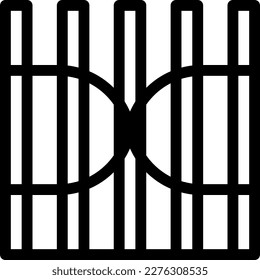 ilustración del vector de protección en un fondo transparente. Símbolos de calidad superior. Iconos vectoriales de línea delgada para el diseño de conceptos y gráficos. 
