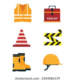 protective clothing for work and safety equipment