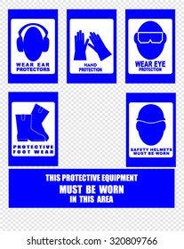 protective equipment, vector