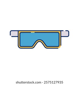 Protective eyewear to safeguard workers from dust, debris, or sparks.