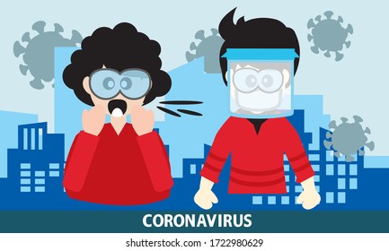 
Protective faceshield against and stop corona virus,Covid-19.
