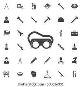 Protective glass icon. Construction icons universal set for web and mobile