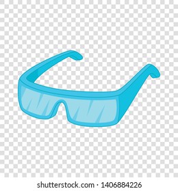 Protective glasses icon. Cartoon illustration of protective glassesvector icon for web design