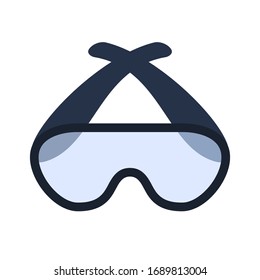 Protective glasses. Vector illustration. EPS 10