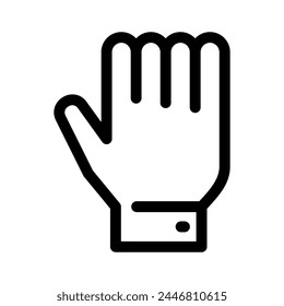 Ilustración vectorial de símbolo de signo aislado - iconos vectoriales de estilo negro de alta calidad
