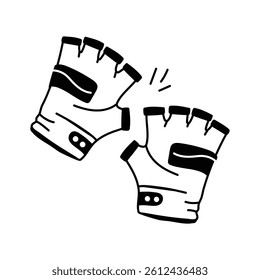 Protective gloves for lifting weights and gym equipment use