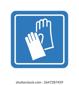 Protective gloves must be worn for safety