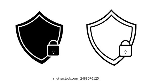 icono protector sobre fondo blanco