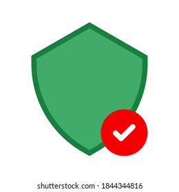 icono protector, icono protector sobre un fondo blanco. ilustración vectorial